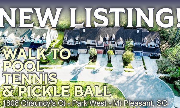 Park West Townhome For Sale – North Mt Pleasant, SC 29466