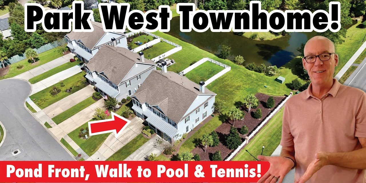 Mount Pleasant, SC Townhome Tour – Inside Park West Living