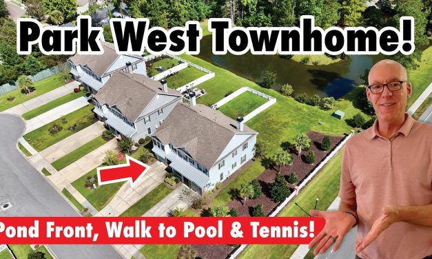 Mount Pleasant, SC Townhome Tour – Inside Park West Living